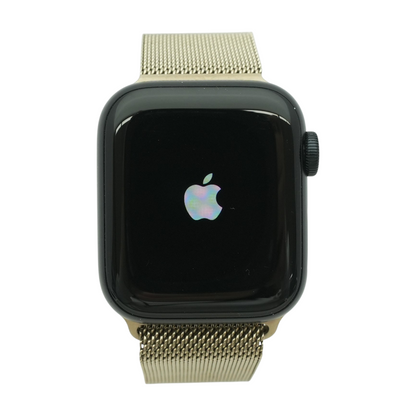40mm Series SE 2 Midnight Smartwatch Gold Band S/M