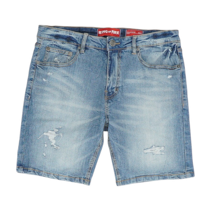 Blue Denim Shorts