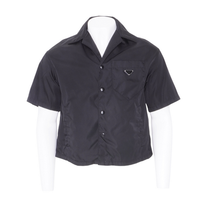 Black 2024 Re-Nylon Short-Sleeve Shirt