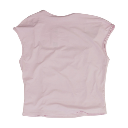 Pink Cropped Blouse