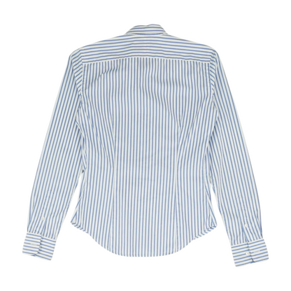 White Striped Button Down