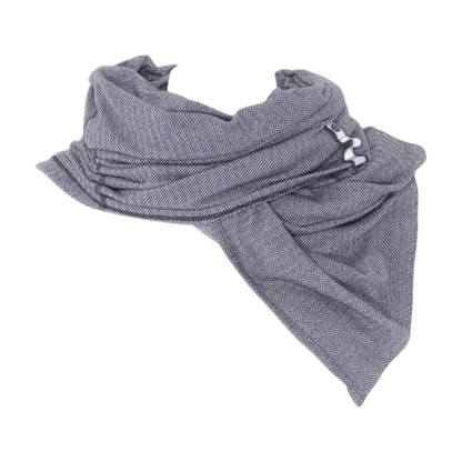 Black Chevron Scarf