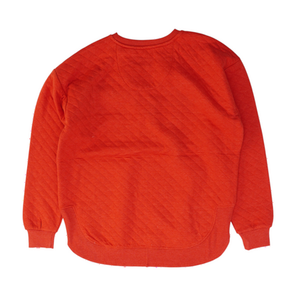 Red Georgia Bulldogs Solid Sweatshirt Pullover