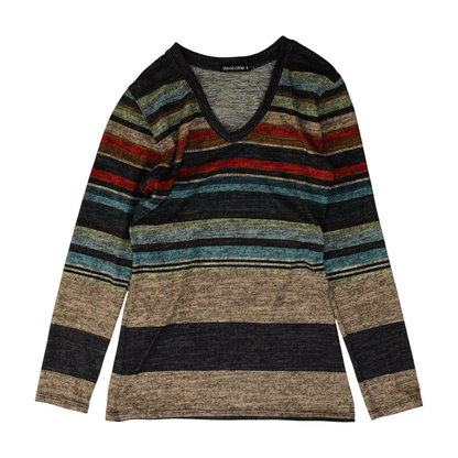 Multi Striped Blouse