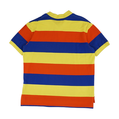Multi Striped Short Sleeve Polo