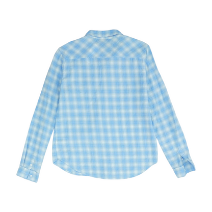 Blue Plaid Button Down