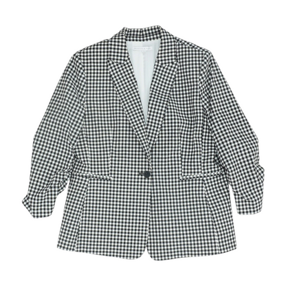 Black Check Blazer
