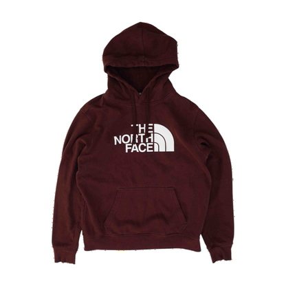 The North Face Brown Solid Hoodie Pullover – Image 1
