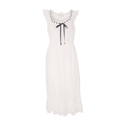 White Midi Dress