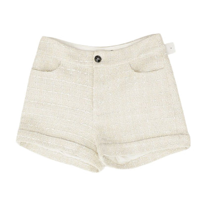 Beige Misc Shorts