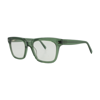 Green Winston M Square Prescription Eyewear
