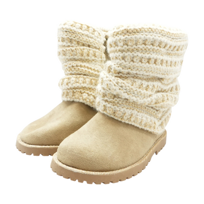 Beige Boots Shoes