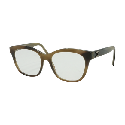 Brown CHANEL 3483 Cat Eye Prescription Eyewear