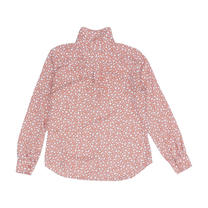 Coral Floral Button Down