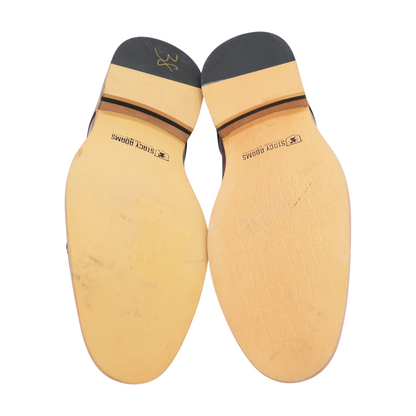 Brown Lace-Up Dress Shoes