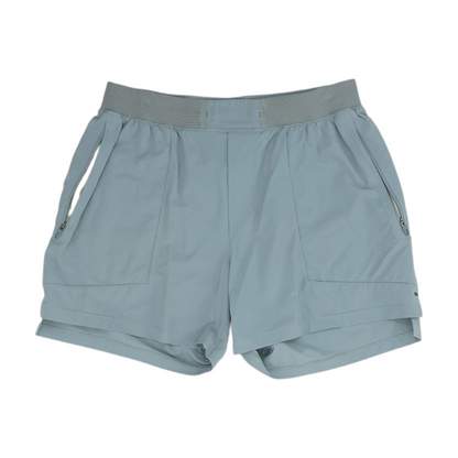 Gray Solid Active Shorts
