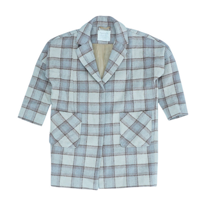 Brown Check Coat