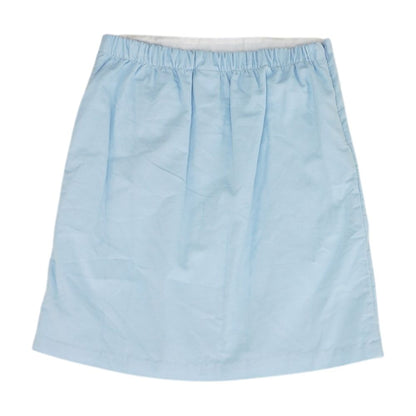 Blue Solid Skirt