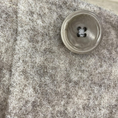 Gray Long Shetland Liner Coat
