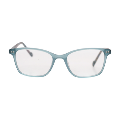 Blue Europa Square Prescription Eyewear