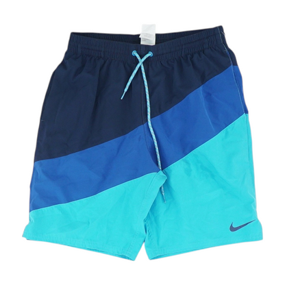 Navy Color Block Swim Bottom