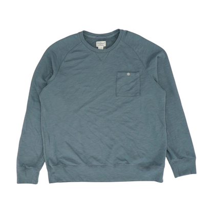 Gray Solid Sweatshirt Pullover