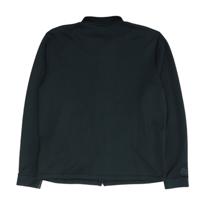 Black Solid Active Jacket