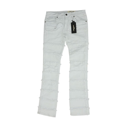 White Straight Jeans