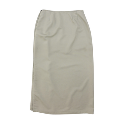 Vintage Gray Midi Skirt