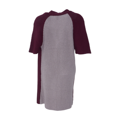 Maroon Cardigan Sweater