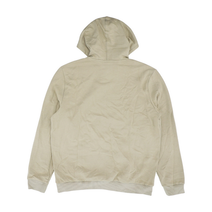 Tan Solid Hoodie Pullover