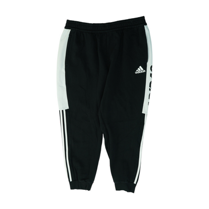 Black Color Block Tapered Pants
