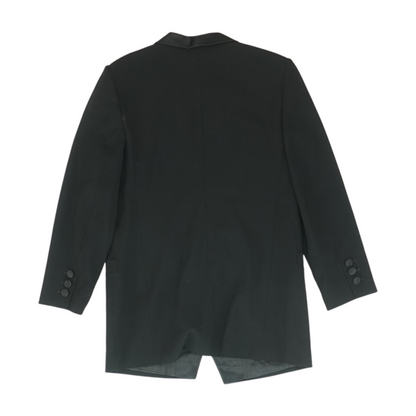 Black Solid Blazer