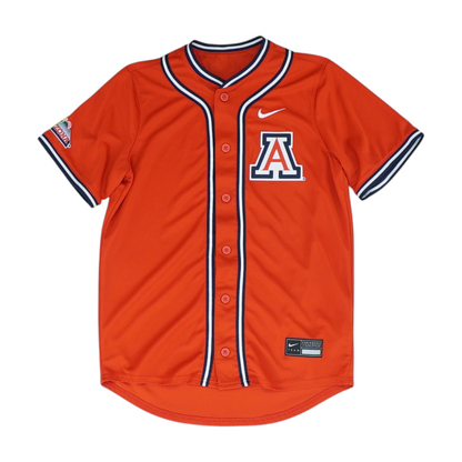 Men's Red Arizona Wildcats Short Sleeve Jersey