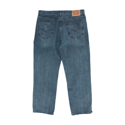 565 Gray Loose Jeans