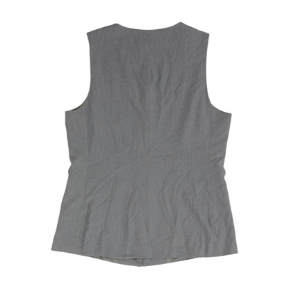 Gray Solid Vest