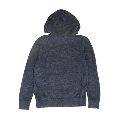 Navy Solid Hoodie Pullover