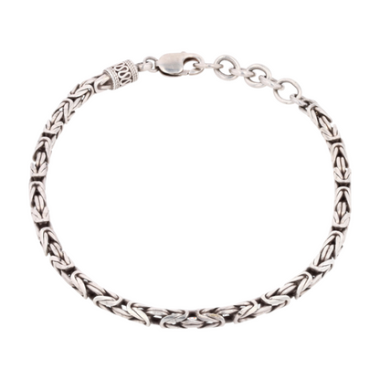 Sterling Silver Chain Anklet