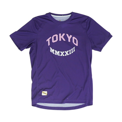 Purple Solid Active T-Shirt