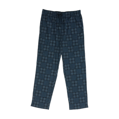 Navy Plaid Pajama Bottom