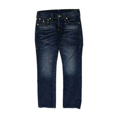 Navy Straight Jeans