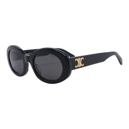 Black CL40194U Oval Sunglasses