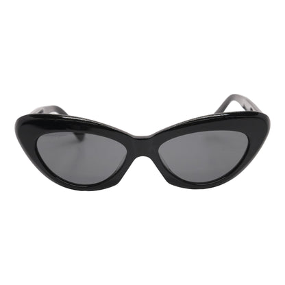 Black Cleo Cat Eye Sunglasses