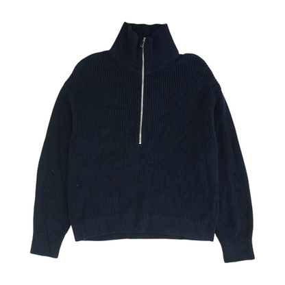 Navy 1/4 Zip Sweater