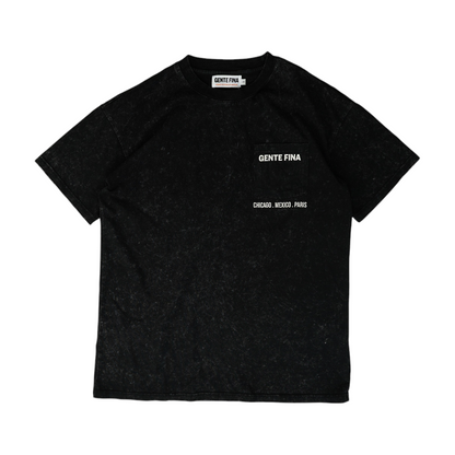 Black Solid T-Shirt
