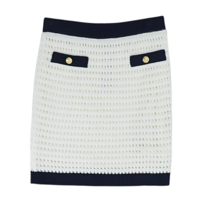 White Mini Skirt
