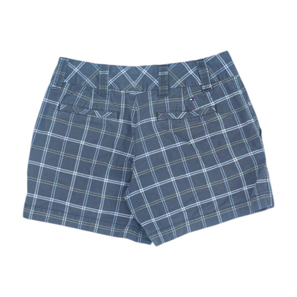 Brown Plaid Chino Shorts