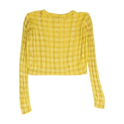 Yellow Pullover Sweater