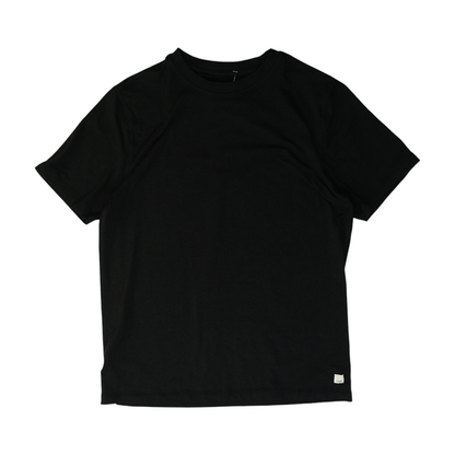 Black Solid Active T-Shirt