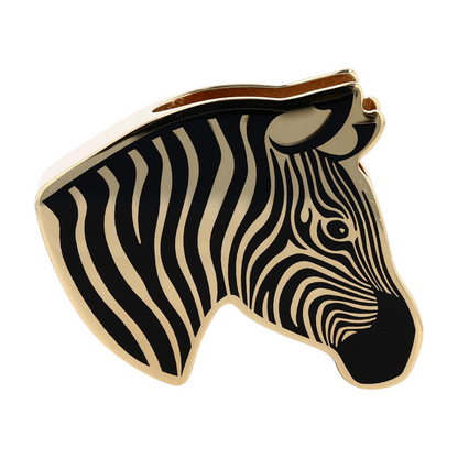 Zebra Scarf Ring
